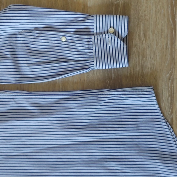 Tommy Bahama 100% Cotton Long Sleeve Button Down Dress Shirt Size 16 - Picture 3 of 6